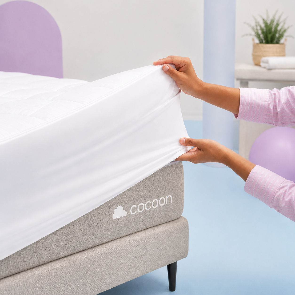 Cocoon™ 1000GSM Quilted Luxury Mattress Topper