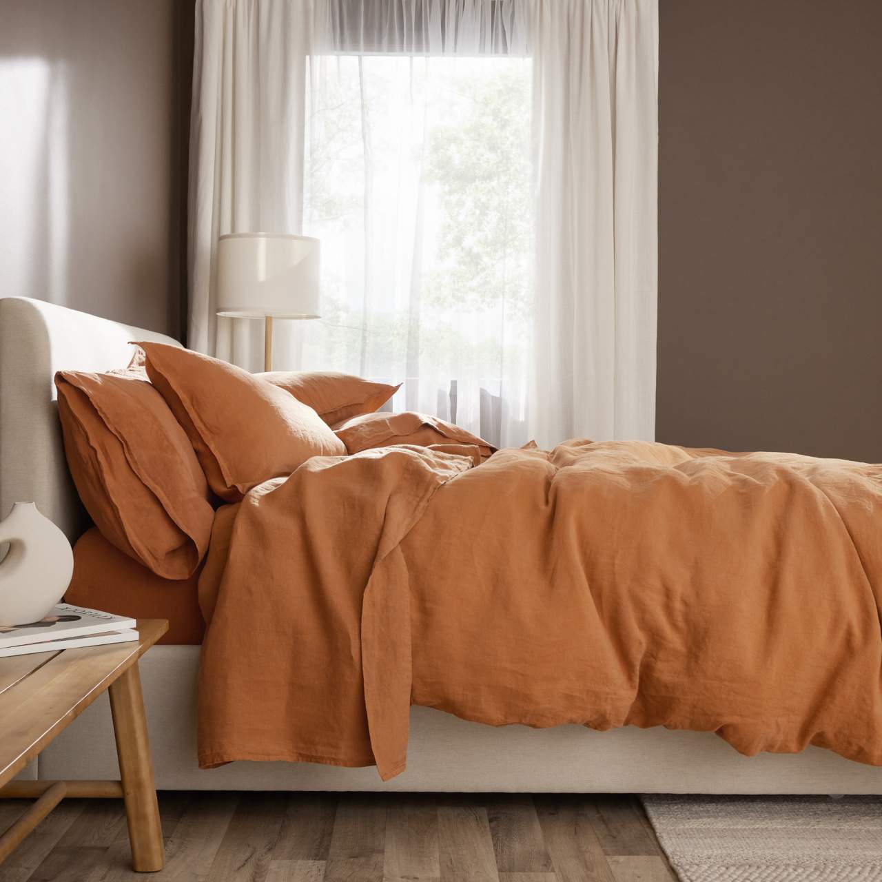 Cocoon™ European Linen Fitted Sheet